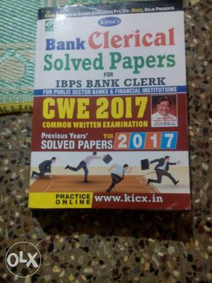 Bank Clerical Solved Papers For IBPS Bank Clerk Book