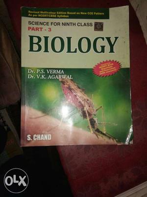 Biology book for sale