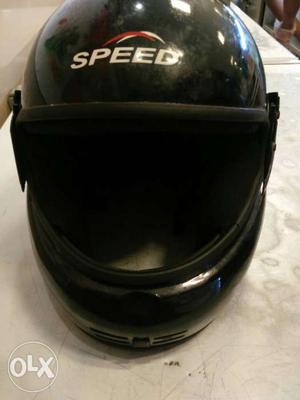 Black Speed Full-face Helmet