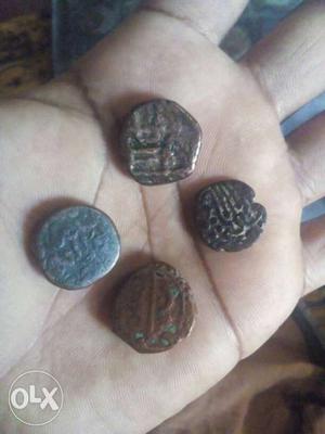 Copper duits coins 4 number More than 200 years