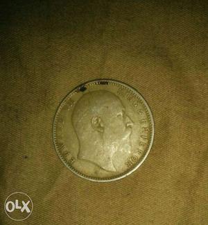 Edward VII Indian old coin
