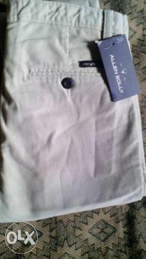 Gray Allen Solly,size 30,worth rupees,