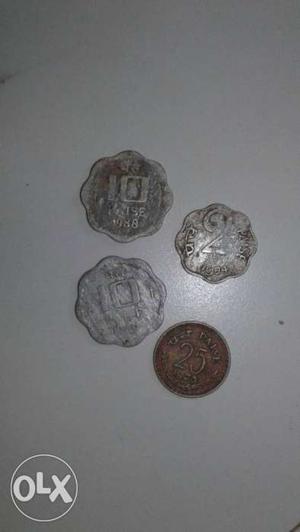 Indian antic old coins