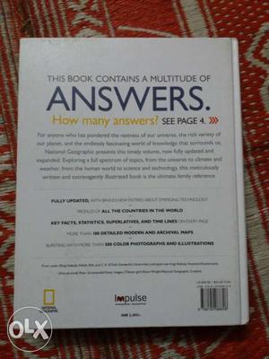 National Geographic Answer Book  Fast facts