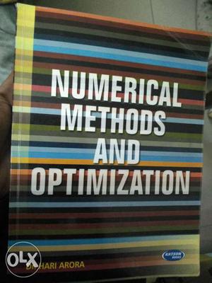 Numerical Methods and Optimisation by Hari Arora