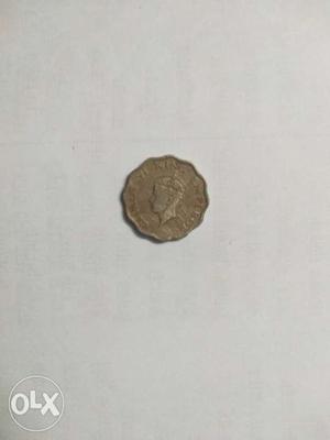 Old 1 anna coin