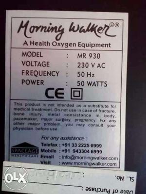 Original Morning walker- Urgent