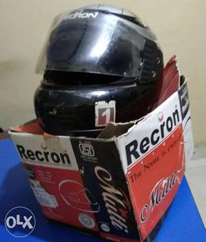 Recron Black Helmet