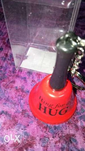 Ring for a Hug key chain