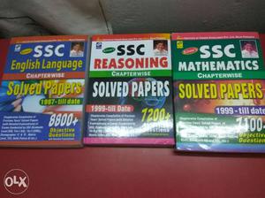 SSC books, good condition, never used, lol.