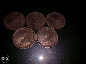 Set of 10 coins at just Rs. . George king and