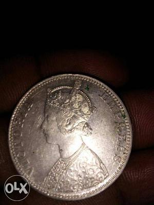 Silver old coin very old
