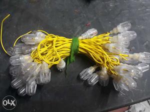 Yellow Corded String Light