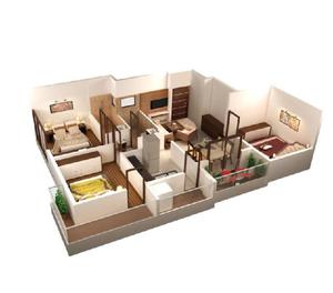 2BHK Flats for Sale - “SKYTOWN GARCIA” at Navanagar,