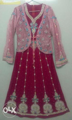 Beautiful New Dress - Zari work