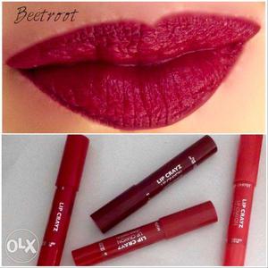 Branded Lip Crayons with complimentry gloss for immidiate