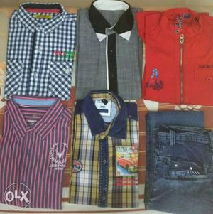 Branded Shirts and pant for 8-10 yrs boys