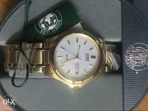 Citizen Ecodrive - Gold Plated, Never Used!