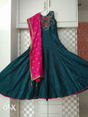 Fresh designer dress with dupatta on low price Size - L