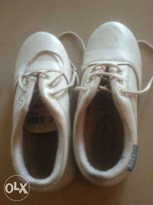 Kids school shoes white colour