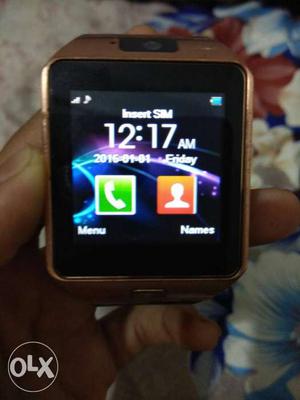 My new smart watch used 4mnths no
