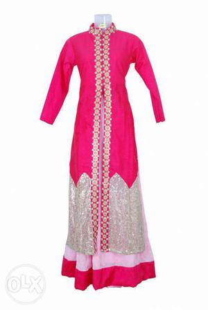 New its ready to wear designer dress with jute