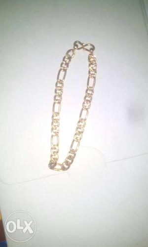 One grm Gold plated brace let.not used.negotiable