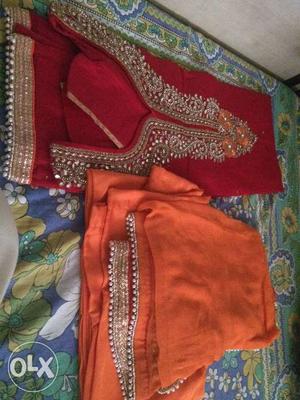 Punjabi suit- Kurti, shalwar, dupatta