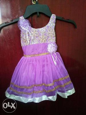 Upto 1. 1/2 yrs baby. dress. new