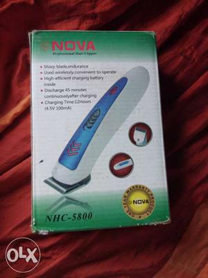 White Nova NHC- Hair Clipper Box