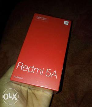 Brand New Redmi 5A Mobile with Your Name on Invoice 2GB/16GB