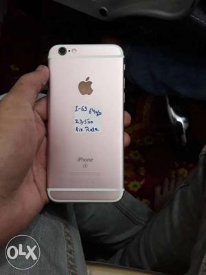 Iphone 6s 64gb rosegold good condition with box