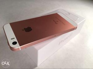 Iphone SE rose gold 64gb still in 5 months warranty