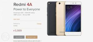 Mi 4A, 3months old mobile, interested contact