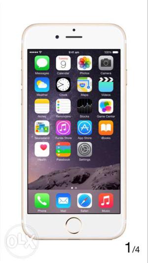 Nice condition golden phone iPhone 6 16gb