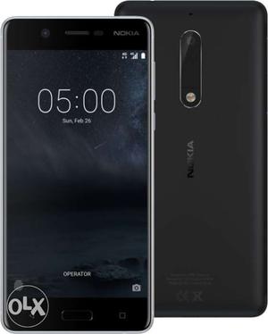Nokia 5 front fingerprint android 8 with 7months