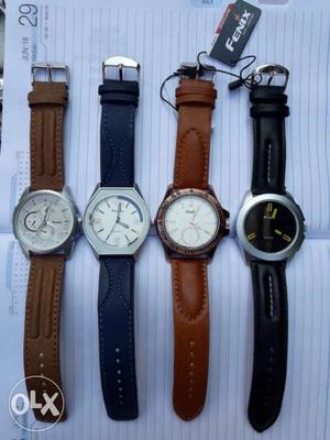 4 watches in four colours at Rs.999 Only !!