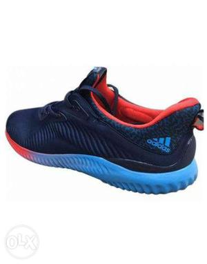 Adidas alphabounce red and blue brand new shoe