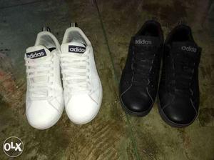 Both shoes for  Adidas neo Size 7 4 months old