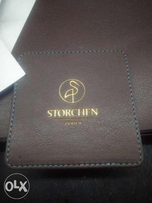 Brown Leather Storchen Wallet