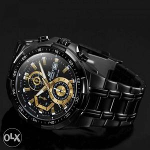 Casio Edifice black watch