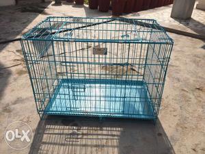 Dog Cage with tray