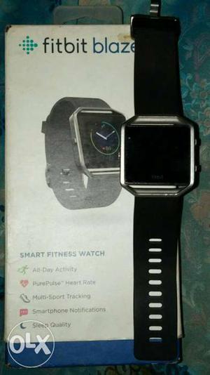 Fitbit blaze fitness tracker 1 year 1 months old