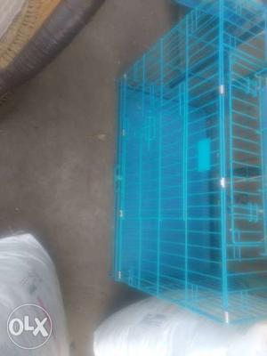 Folding dog cage all size available