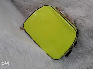 Green Patent Leather Handbag