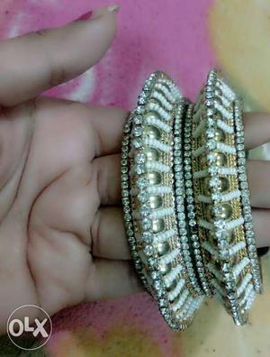 New bangles with moti work like bajirao mastani