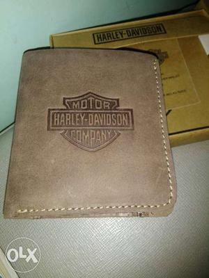 New pure leather wallet Harley Davidson