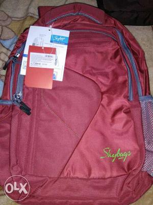Red Skybags Backpack