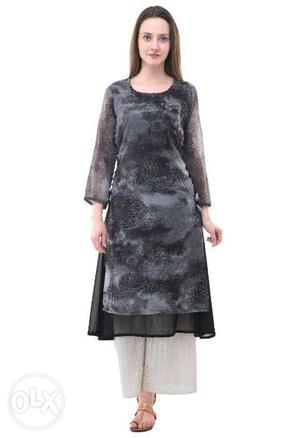 Same kurti with plazo in retail and wholesale
