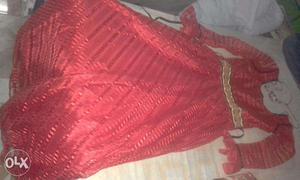 This is very beautiful red gowns party wear and